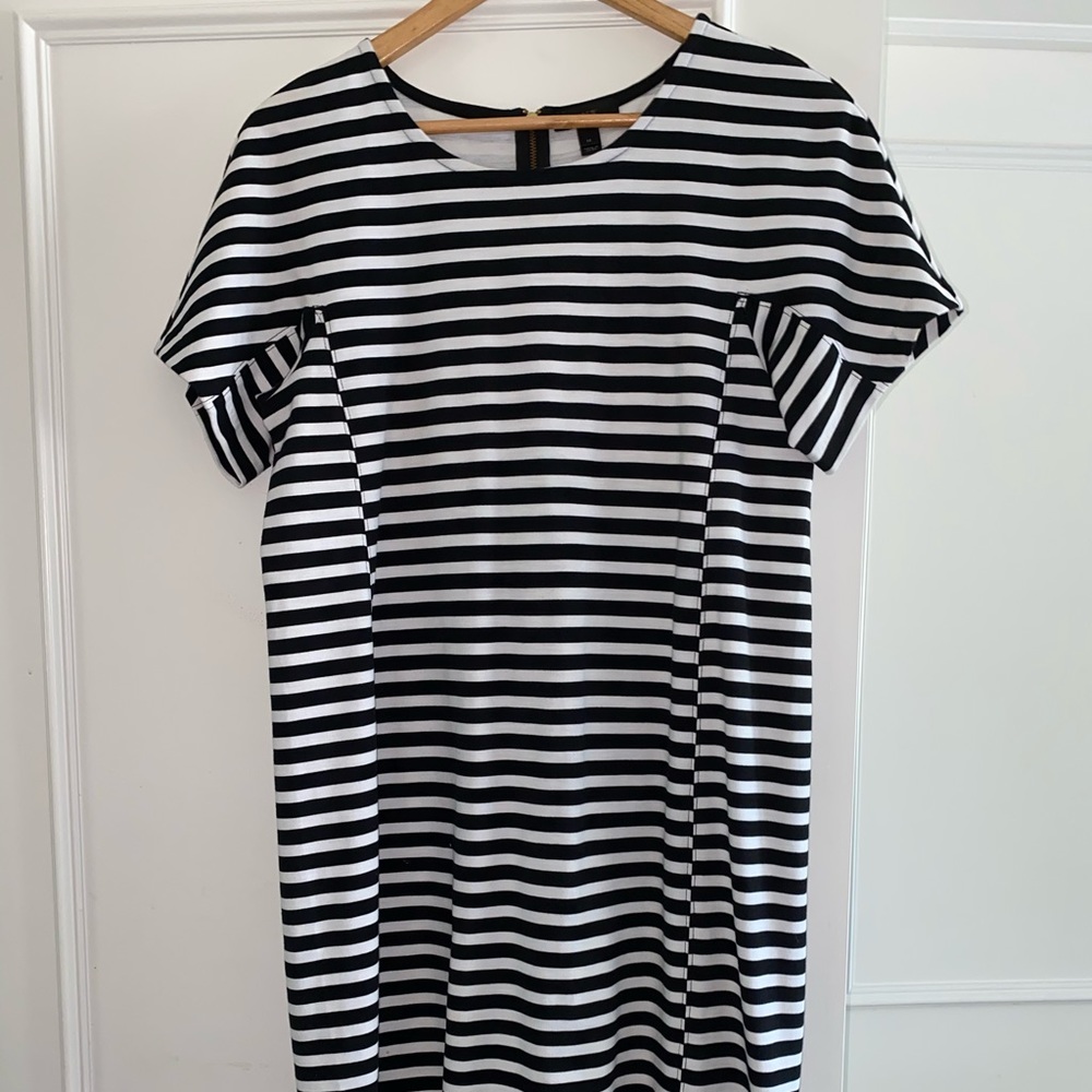 J.Crew Striped T-Shirt Dress